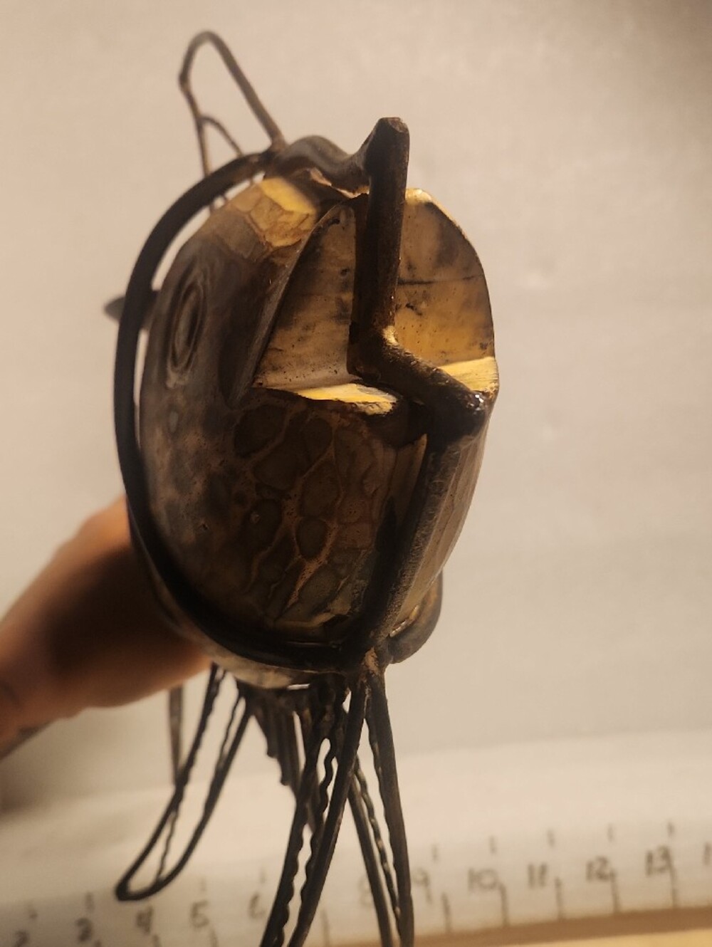 Rustic Sculpture - Fish ,  For Candle - Picture 8 of 15